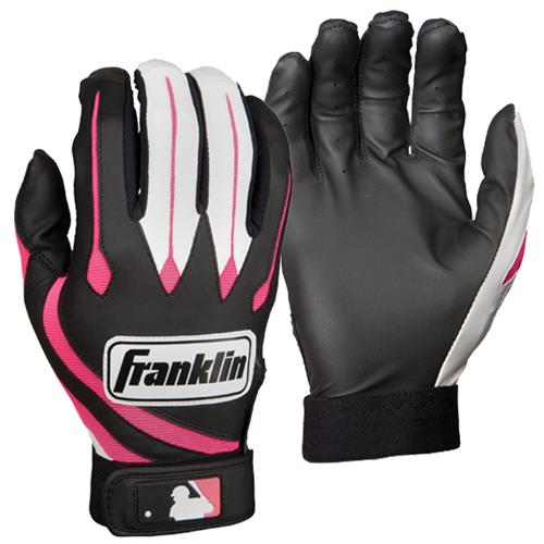 Franklin Sports Youth Series Pink Batting Gloves