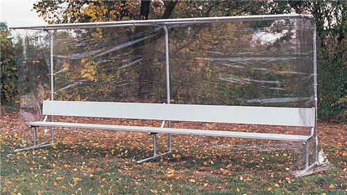 Goal Sporting Goods Covered Benches. Free shipping.  Some exclusions apply.