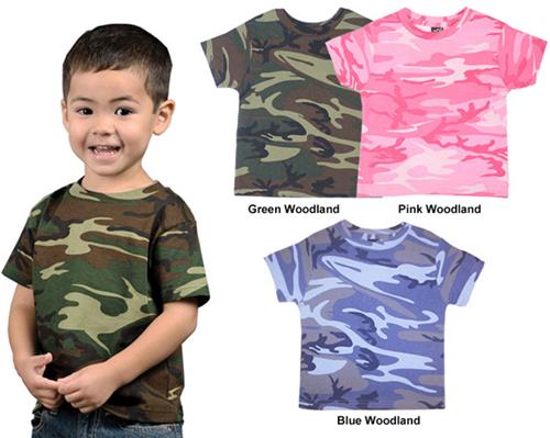 LAT Sportswear Toddler Camo T-Shirt