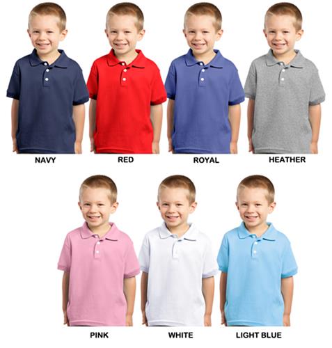 LAT Sportswear Toddler Jersey Golf Shirts