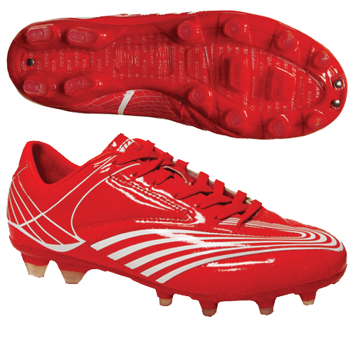 Vizari "Sorrento FG" Red/White Soccer Cleats