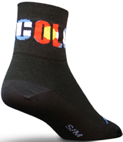 Sockguy Classic Colorado Flag Socks. Free shipping.  Some exclusions apply.