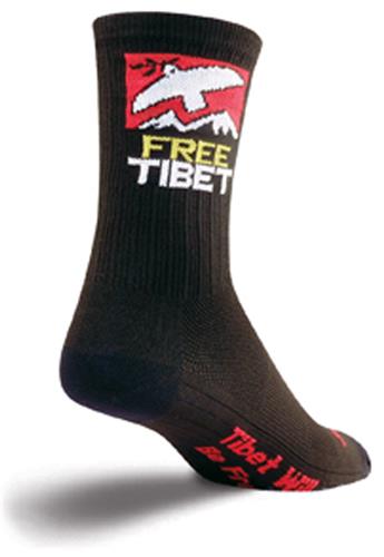 Sockguy Classic Free Tibet Socks. Free shipping.  Some exclusions apply.