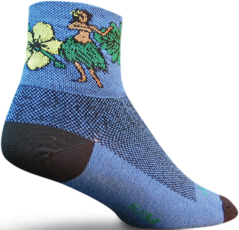 Sockguy Classic Hula Socks. Free shipping.  Some exclusions apply.