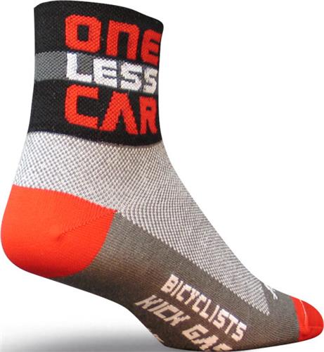 Sockguy Classic Less Cars Socks. Free shipping.  Some exclusions apply.