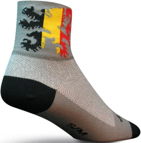 Sockguy Classic Lion of Flanders Socks. Free shipping.  Some exclusions apply.