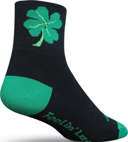 Sockguy Classic Lucky Black Socks. Free shipping.  Some exclusions apply.
