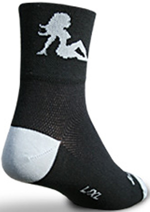 Sockguy Classic Mudflap Girl Socks. Free shipping.  Some exclusions apply.