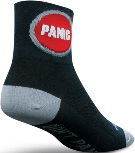 Sockguy Classic Panic Button Socks. Free shipping.  Some exclusions apply.