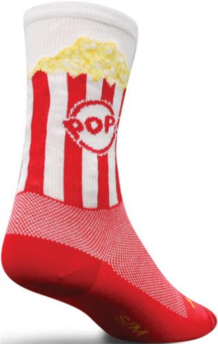 Sockguy Popcorn Crew Socks. Free shipping.  Some exclusions apply.
