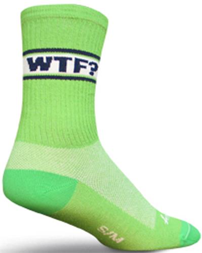 Sockguy WTF Crew Socks. Free shipping.  Some exclusions apply.
