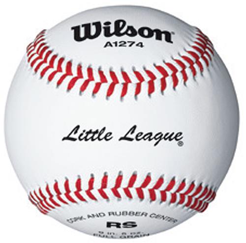 Wilson Little League Raised Seam Baseball WTA1274T