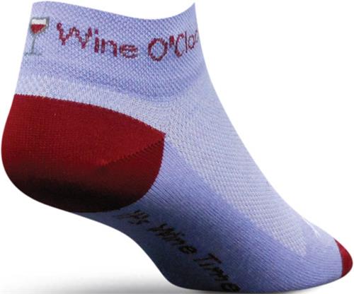 Sockguy Wine O'Clock Women's Socks. Free shipping.  Some exclusions apply.