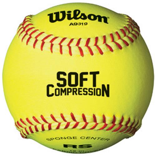 Wilson 11" 12" Soft Compression Training Softballs