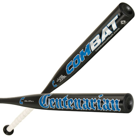 Combat Centenarian Slowpitch Softball Bats. Free shipping and 365 day exchange policy.  Some exclusions apply.