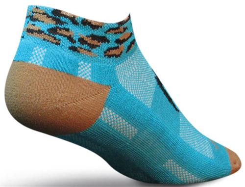 Sockguy Leopard Channel Air Socks. Free shipping.  Some exclusions apply.