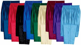 Buy HQTN Mens TearAway Pants Polyester Snap Button Track Pants Sports  Basketball Sweatpants BlackGray XL at Amazonin