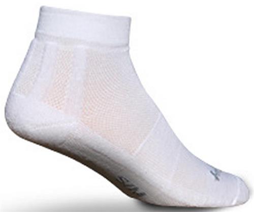Sockguy White Lowcut Channel Air Socks. Free shipping.  Some exclusions apply.