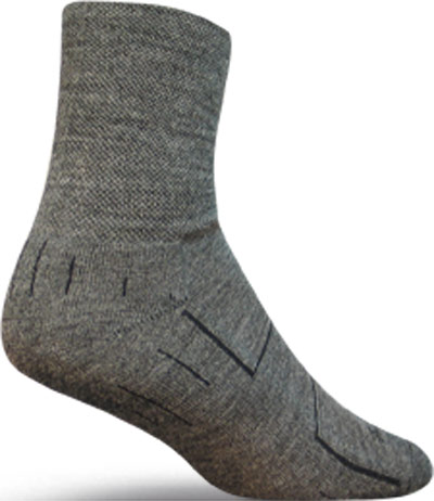 Sockguy Charcoal Wooligan Socks. Free shipping.  Some exclusions apply.