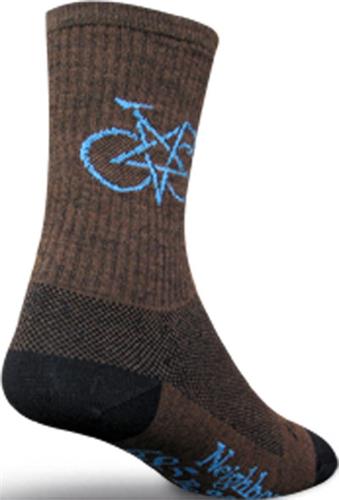 Sockguy Penta Bike Wool Crew Socks. Free shipping.  Some exclusions apply.
