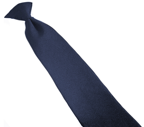 Edwards Mens Clip-On Polyester Tie