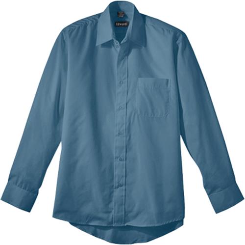 Edwards Mens Broadcloth Value Long Sleeve Shirt
