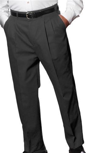 Edwards Mens Lightweight Pleated Poly/Wool Pants