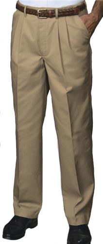 Edwards Mens Pleated Front Easy Fit Chino Pants