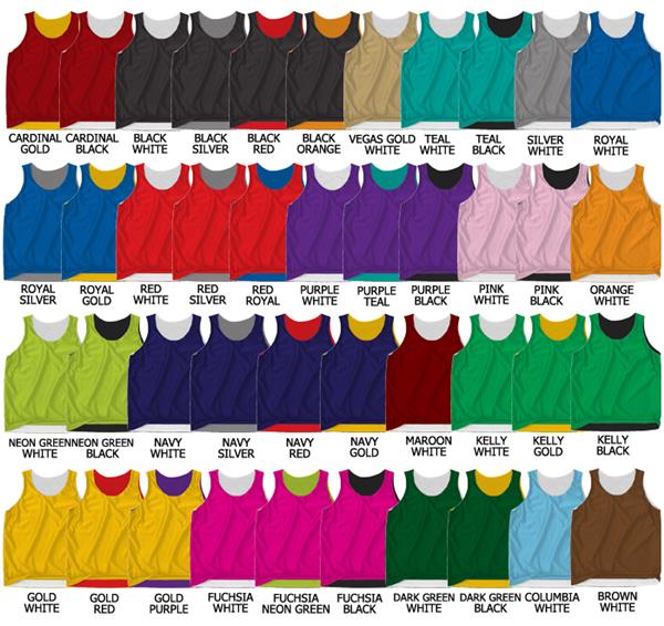 Basketball Cool/Tricot Mesh Reversible Jerseys - Basketball Equipment ...