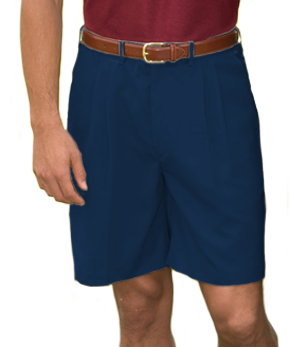 Edwards Mens Microfiber Pleated Soft Touch Shorts