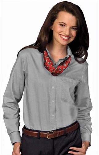 Edwards Womens Easy Care Long Sleeve Oxford