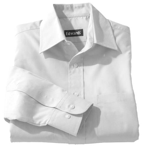 Edwards Womens Broadcloth Long Sleeve Shirt