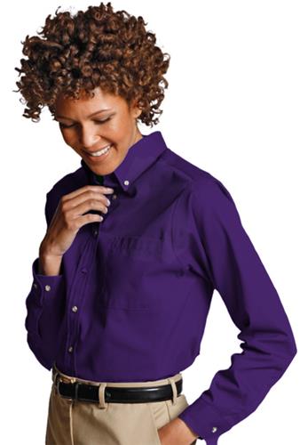 Edwards Womens Easy Care Poplin Long Sleeve Shirts