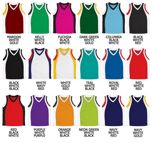 Basketball Cool Mesh Jersey w/Wave Side Panels. Printing is available for this item.