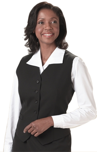 Edwards Womens High Button Dress Vest