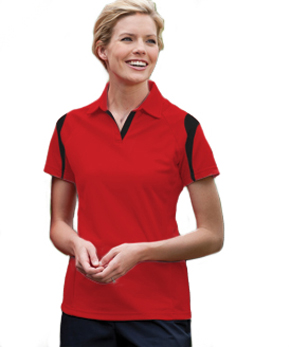 Edwards Womens ECOTEC100 Polo with Accents