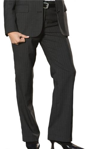 Edwards Misses' & Womens Pinstripe Flat Front Pant