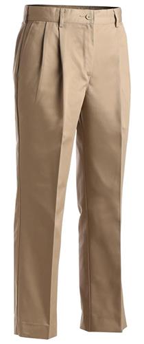 Edwards Womens All-Cotton Pleated Pants 8639
