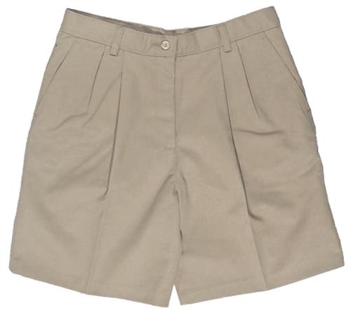 Edwards Misses' & Womens Pleated Front Chino Short