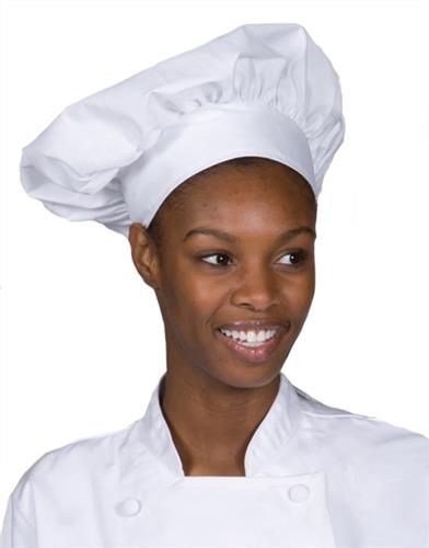 Edwards Unisex Poplin Chef Hat