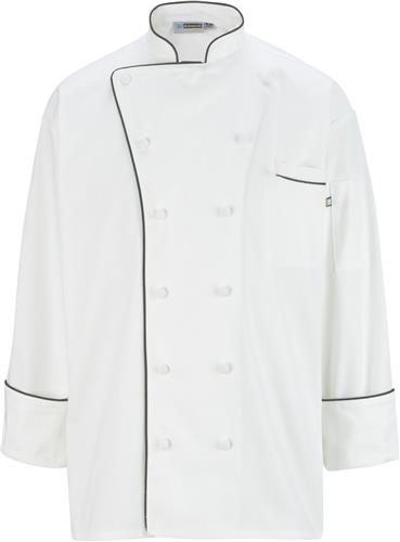 Edwards Unisex 12 Cloth Button Chef Coat