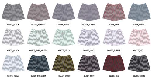 Multi Sports Knitted-In Pinstripes Athletic Shorts