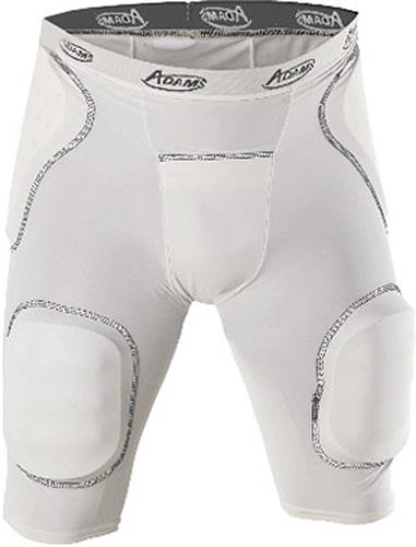 Adams 5-Pad Integrated Adult Youth Football Girdle - Closeout
