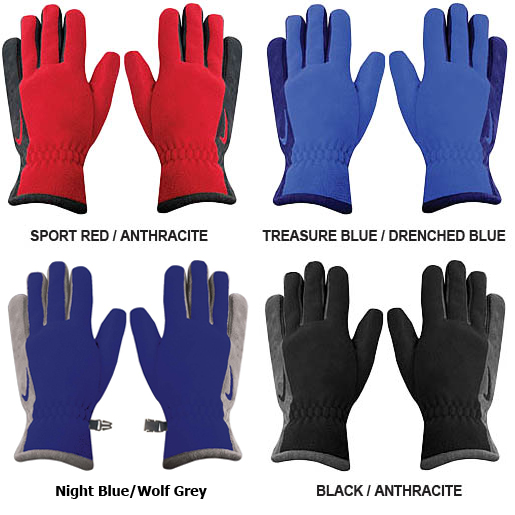 nike fleece gloves