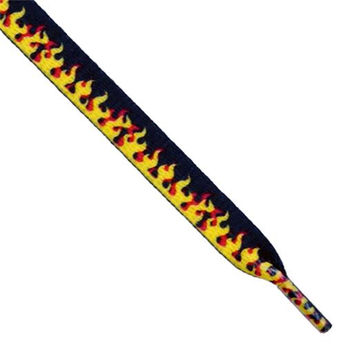 Red Lion Flame Shoe Laces