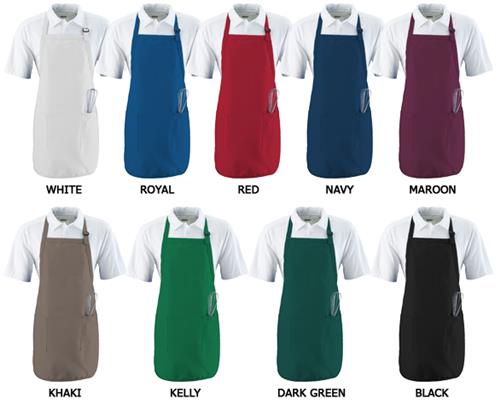 Augusta Full Length Apron With Pockets