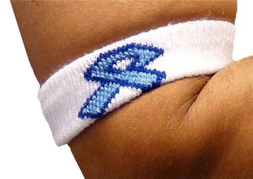 Red Lion Prostate Cancer Blue Ribbon Armbands
