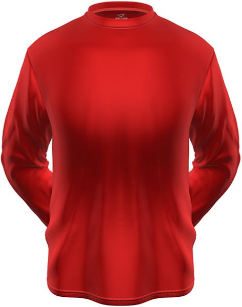 3n2 KZONE Cool Long Sleeve Shirt Loose Fit Red