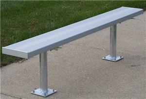 NRS Permanent Bench W/O Backrest Surface Mount. Free shipping.  Some exclusions apply.