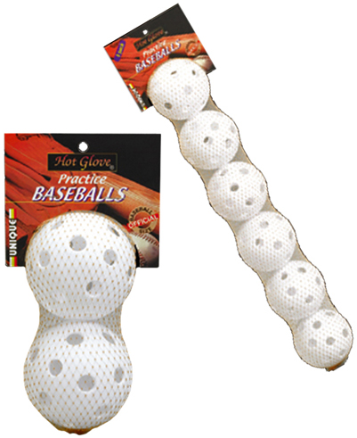 Hot Glove Practice Baseballs